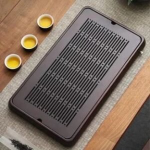 Pranit Bamboo Gongfu Tea Tray – Elevate Your Tea Ritual